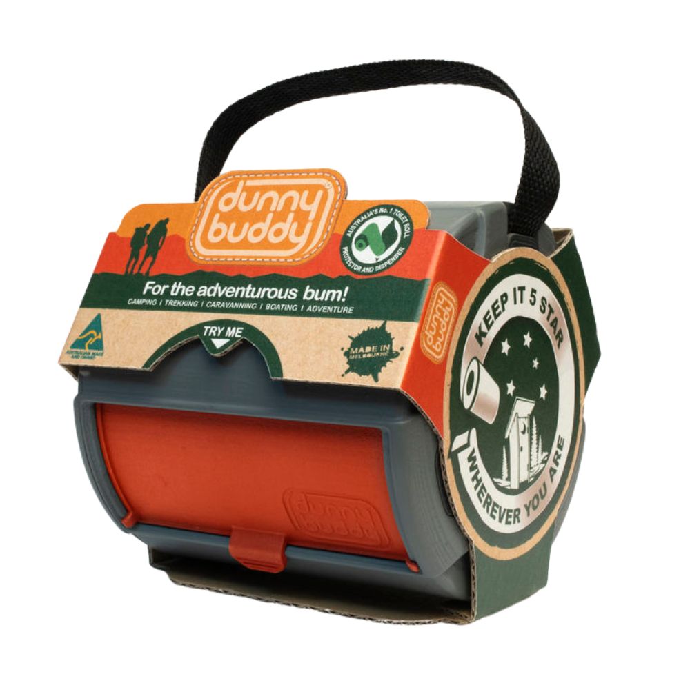 Dunny Buddy Toilet Roll Protector - Sunburnt Orange