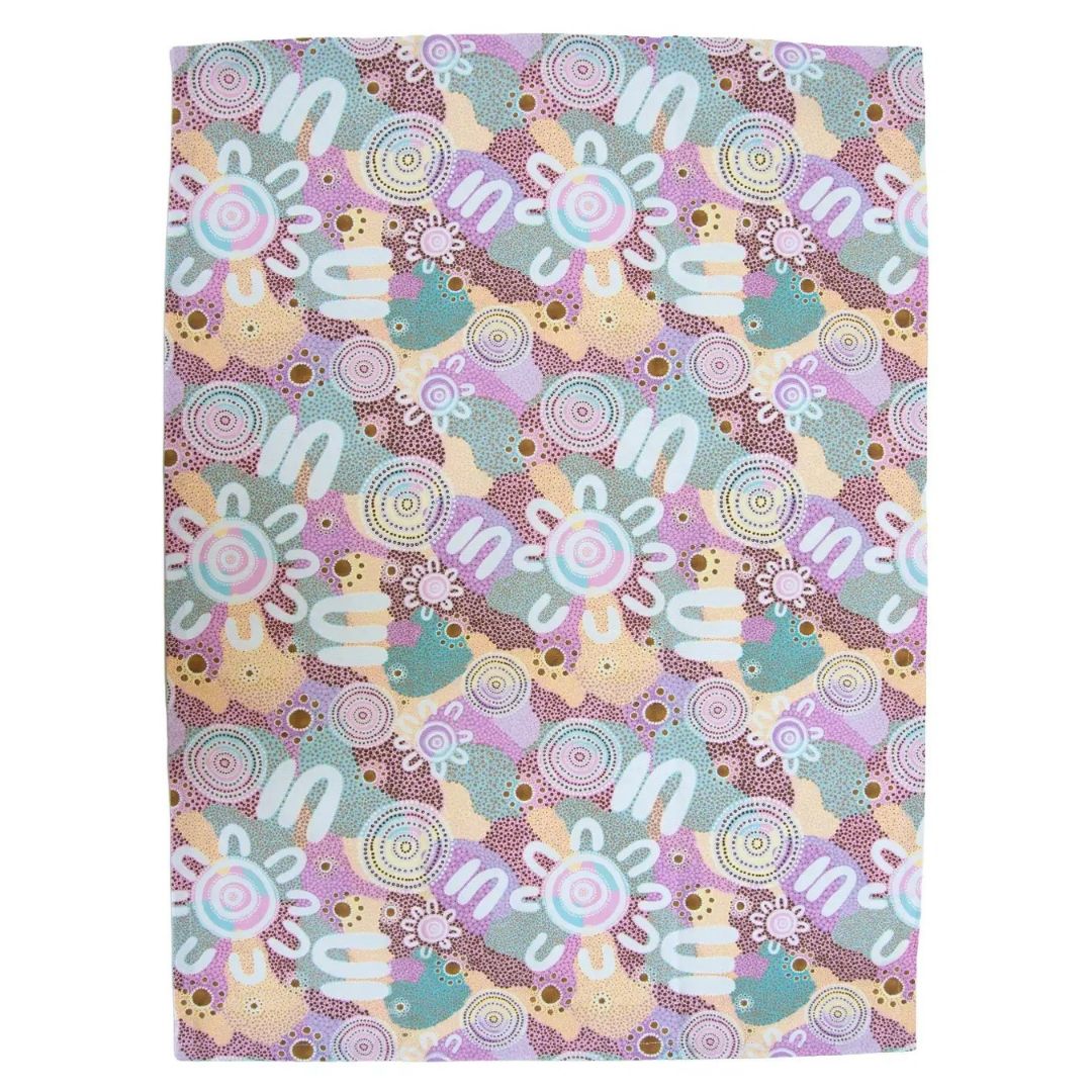 Earth Greetings Organic Cotton Tea Towel - Blessed