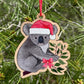 Earth Greetings Wooden Christmas Decoration - Australian Koala
