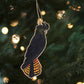 Earth Greetings Wooden Christmas Decoration - Red Tailed Black Cockatoo