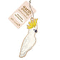 Earth Greetings Wooden Christmas Decoration - Sulfur Crested Cockatoo