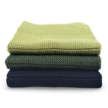 Ecovask Dish Cloths HEAVY DUTY 3pc | Organic Cotton