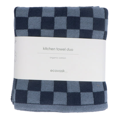 Ecovask Kitchen Towel Duo Organic Cotton
