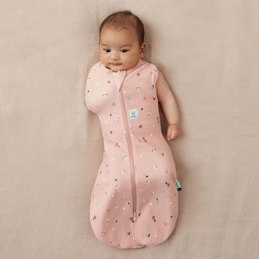 ErgoPouch Cocoon Swaddle Sleeping Bag 1.0 Tog - Daisy