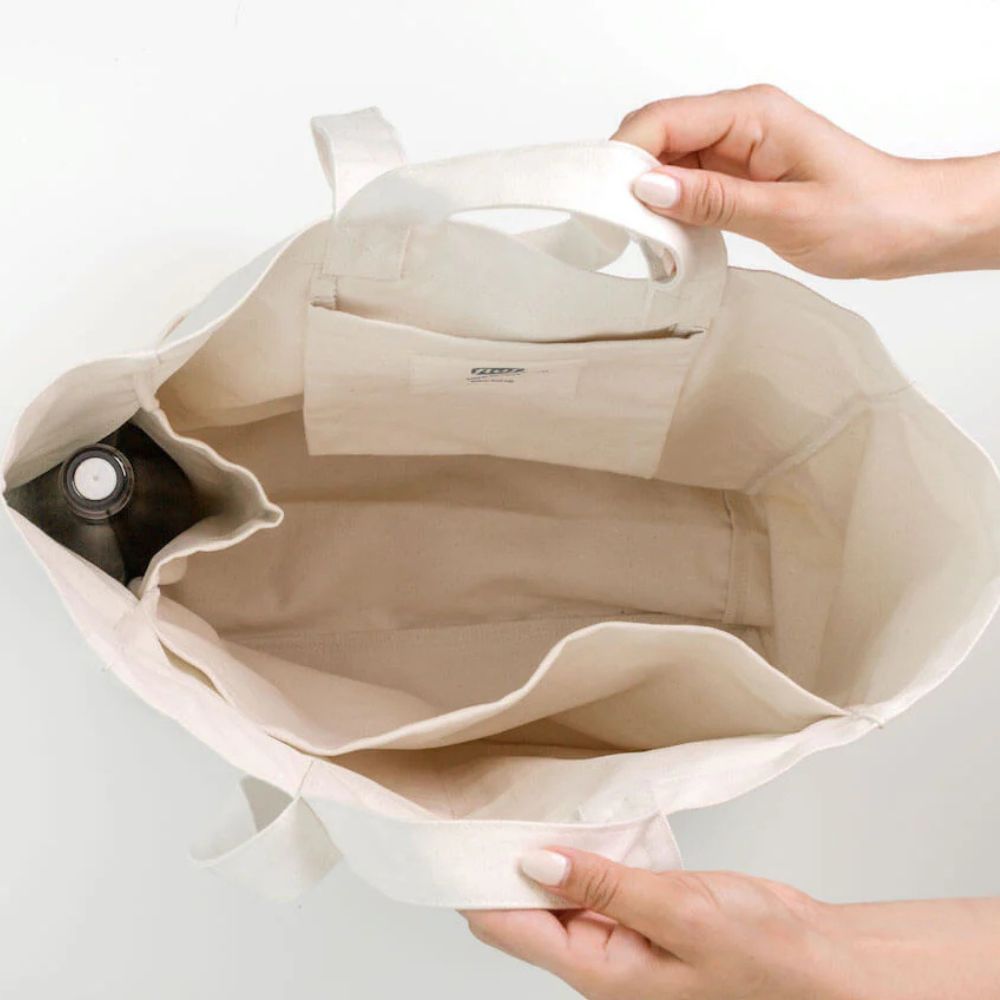 Fluf Organic Cotton Box Tote Bag