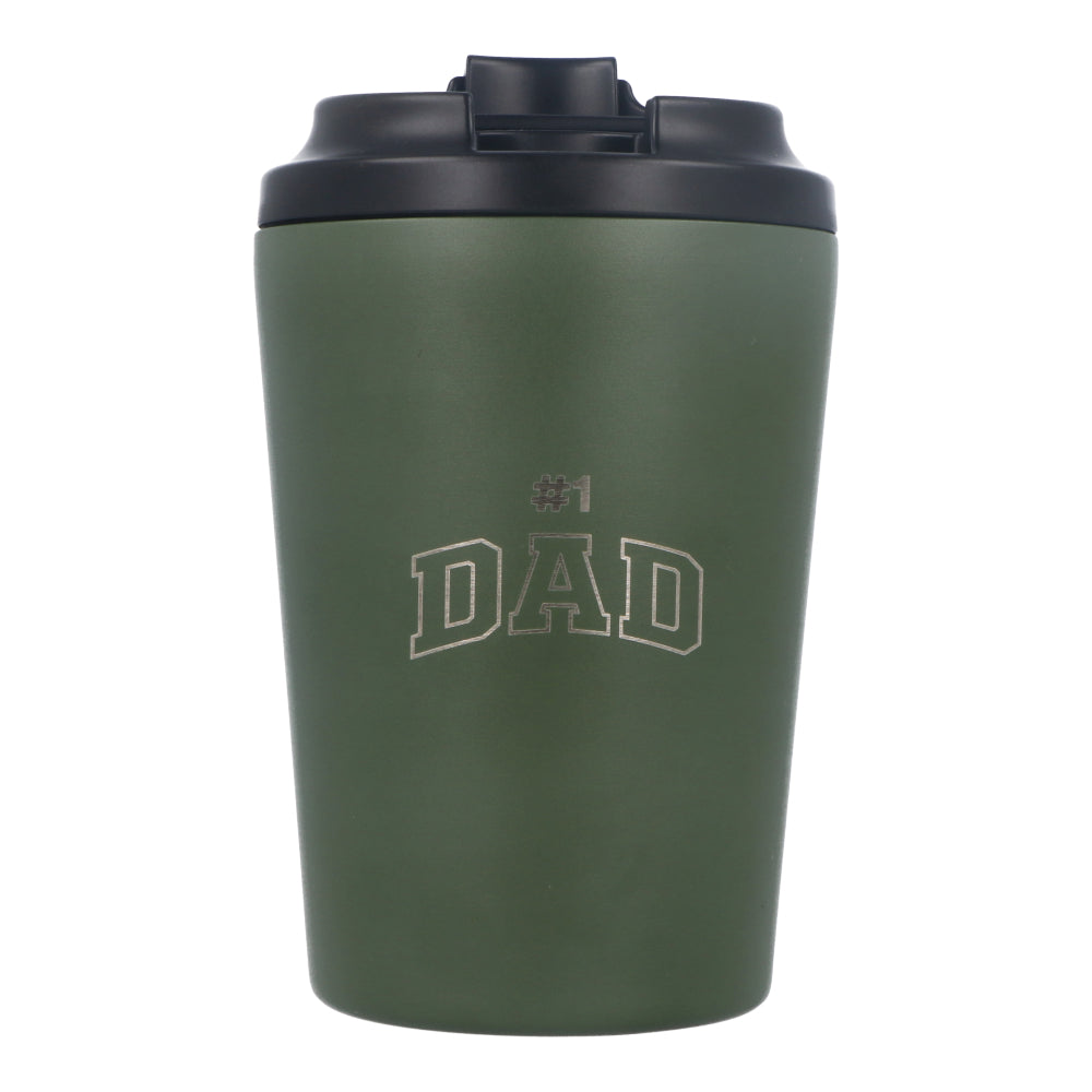 Fressko Ceramic Lined Reusable Coffee Cup 12oz - #1 DAD