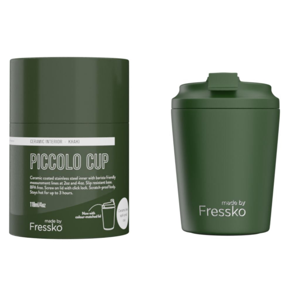 Fressko Reusable CERAMIC LINED Cup 4oz