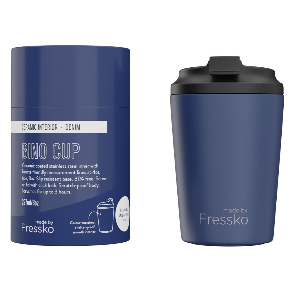 Fressko Reusable Cup CERAMIC LINED 8oz