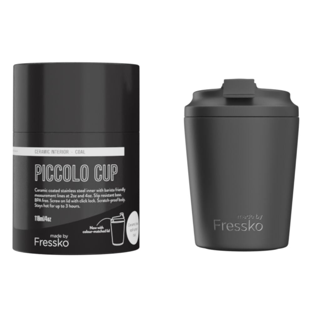 Fressko Reusable CERAMIC LINED Cup 4oz