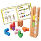 Geni Toys Wooden Packer Stacker Puzzle Blocks