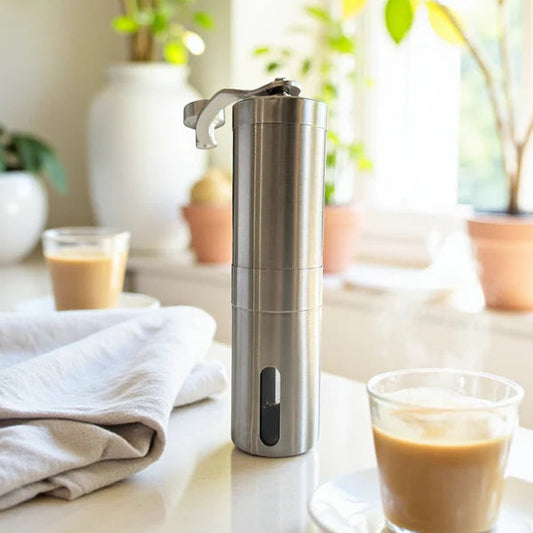 Pod Star Stainless Steel Manual Coffee Grinder