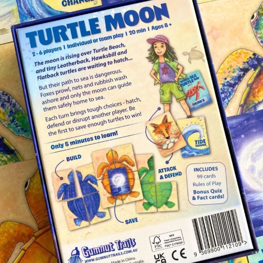 Gumnut Trails Turtle Moon Family Card Game