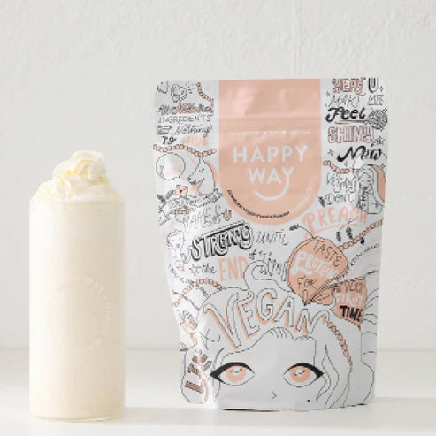 Happy Way Pea Protein Powder 500g - Vanilla