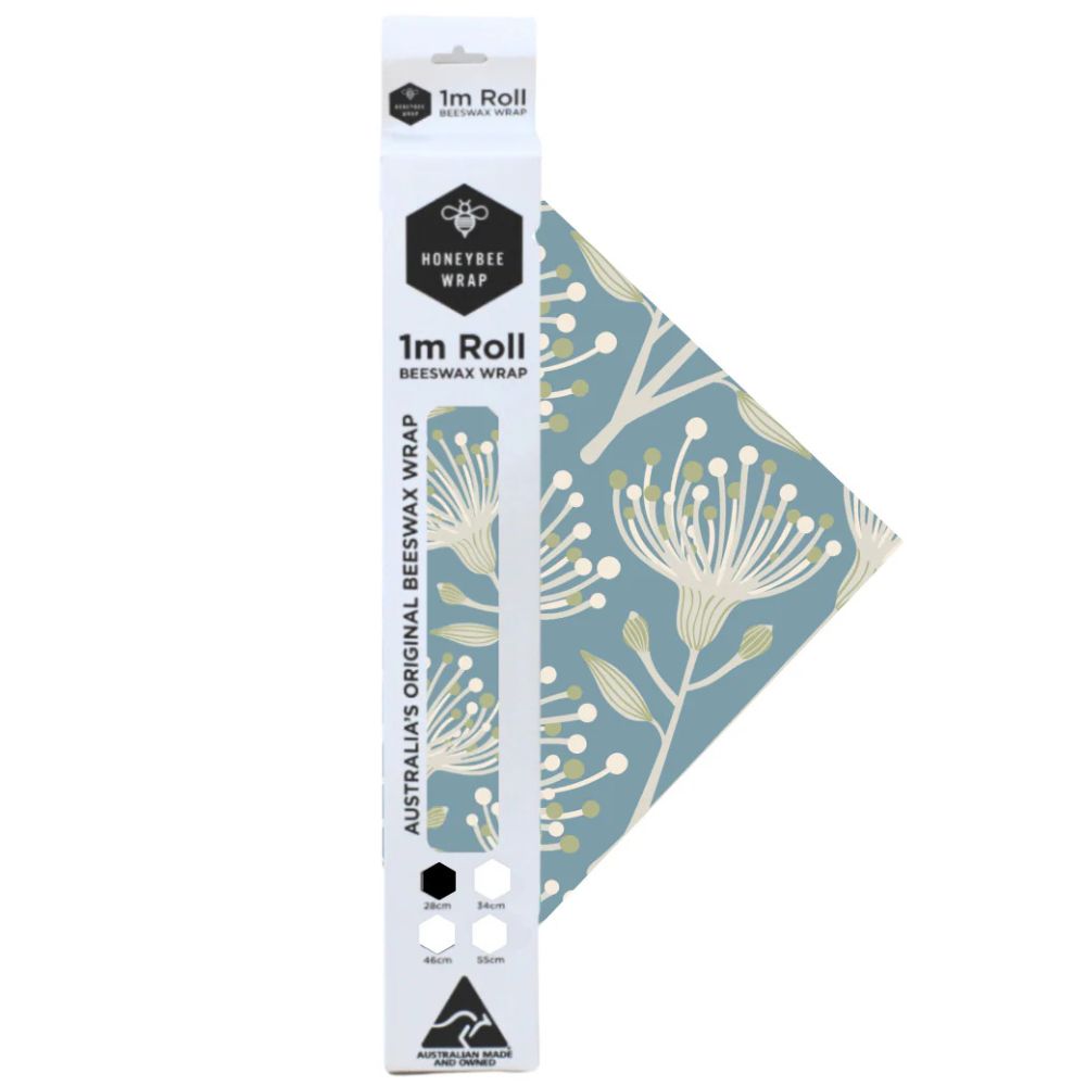 Honeybee Beeswax Wrap Roll (28cm x 100cm)