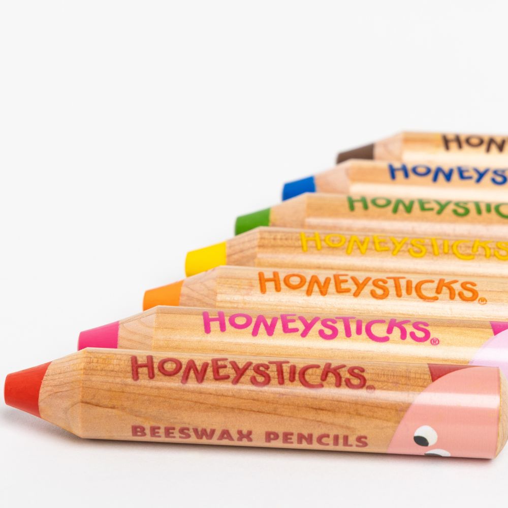 Honeysticks Beeswax Pencils - Little Learners 7pk