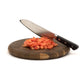 Sands Made Endgrain Wooden Chef Block - Smoked Oak (Round Small)