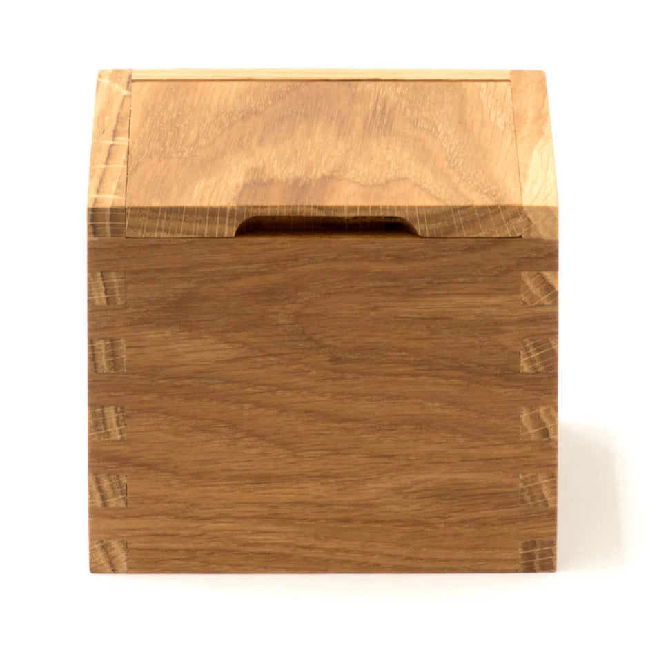 Sands Made Kitchen Salt Box Large - White Oak