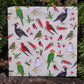Sunshine Sea Art Wrapping Paper - Christmas Birds