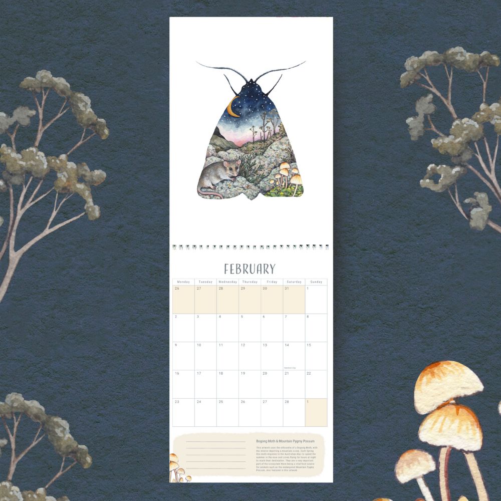 Ingrid Bartkowiak Art 2026 Wall Calendar - From Dusk To Dawn