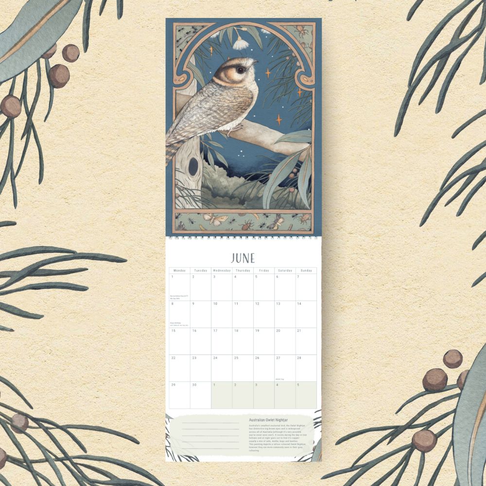 Ingrid Bartkowiak Art 2026 Wall Calendar - From Dusk To Dawn