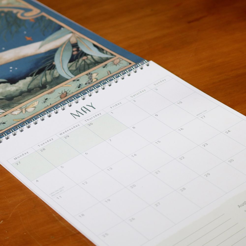 Ingrid Bartkowiak Art 2026 Wall Calendar - From Dusk To Dawn