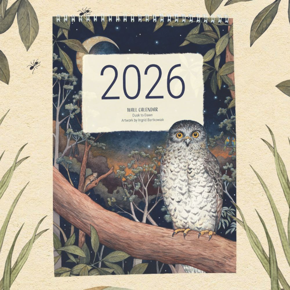 Ingrid Bartkowiak Art 2026 Wall Calendar - From Dusk To Dawn