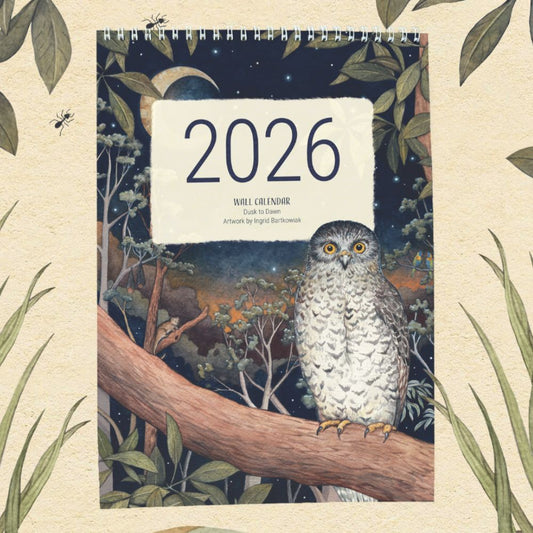 Ingrid Bartkowiak Art 2026 Wall Calendar - From Dusk To Dawn