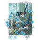 Jigsaw Puzzle 1000 Pieces - Superb Fairy Wrens