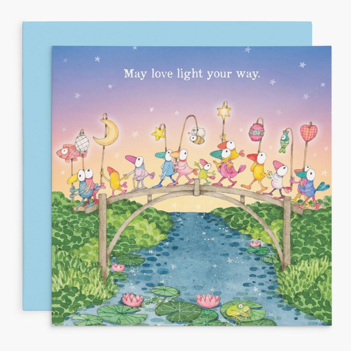 Twigseeds Blank Card - May Love Light Your Way