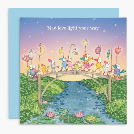 Twigseeds Blank Card - May Love Light Your Way