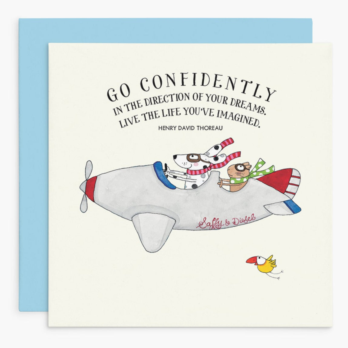 Twigseeds Blank Card -  Go Confidently