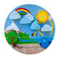 Kiddie Connect Water Cycle Wooden Puzzle