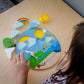 Kiddie Connect Water Cycle Wooden Puzzle