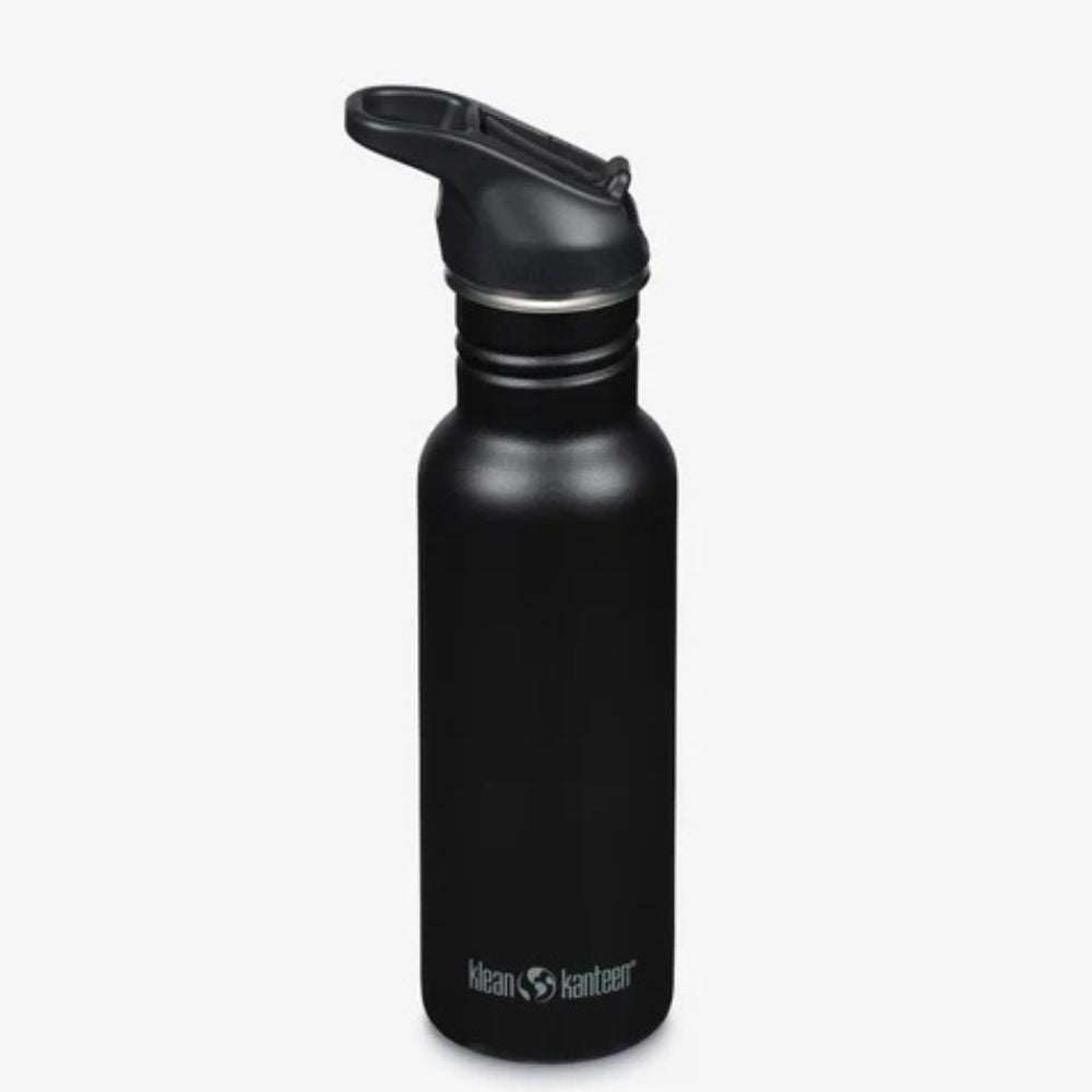 Klean Kanteen 18oz (532ml) Classic Drink Bottle w Flip Straw Sport Cap