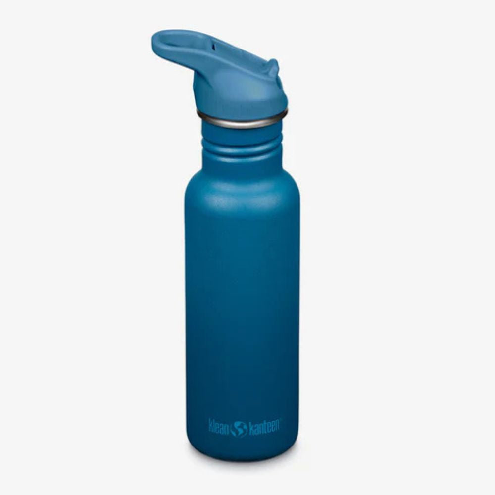 Klean Kanteen 18oz (532ml) Classic Drink Bottle w Flip Straw Sport Cap