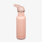 Klean Kanteen 18oz (532ml) Classic Drink Bottle w Flip Straw Sport Cap