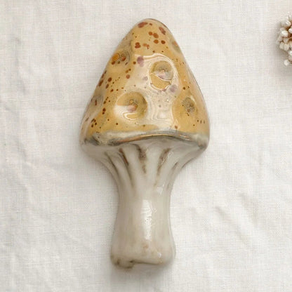 Kim Wallace Ceramic Wall Hanging - Mushroom Medium