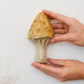 Kim Wallace Ceramic Wall Hanging - Mushroom Medium