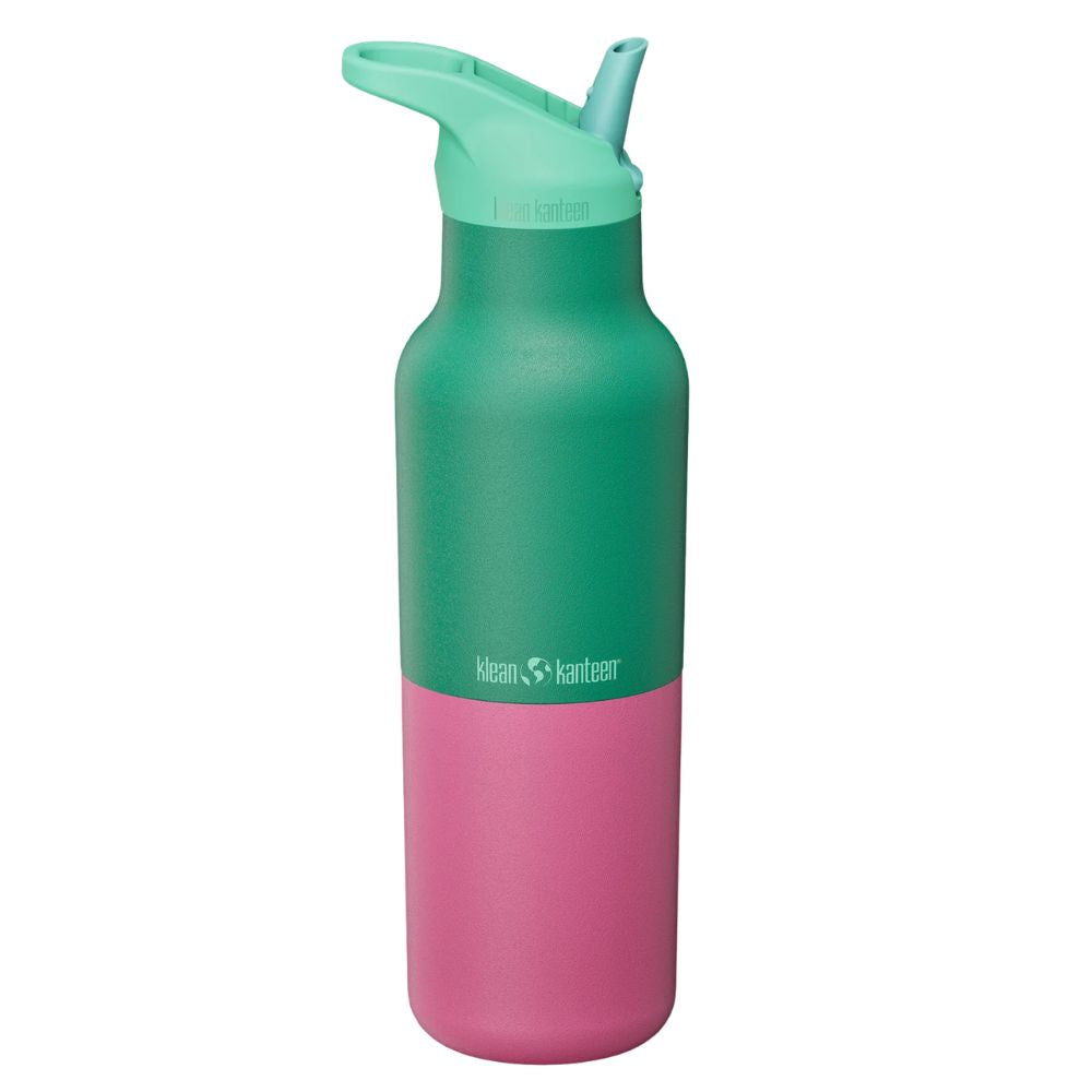 Klean Kanteen 16oz 473ml Insulated Rise Classic Stainless Steel Bottle with Flip Seal Sport Cap