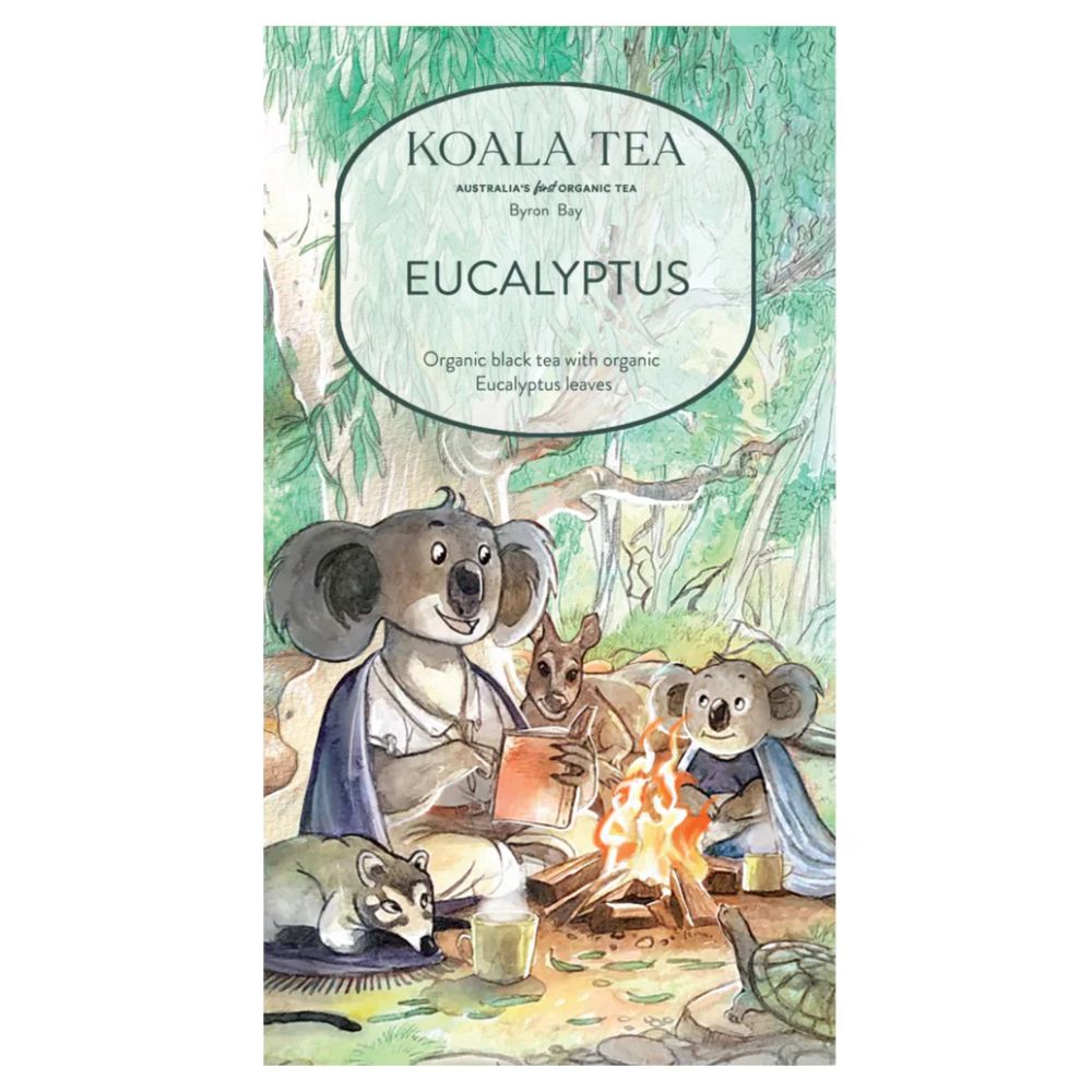 Koala Tea Organic Tea Bags KOALA DESIGN (20 Pack) - Eucalyptus