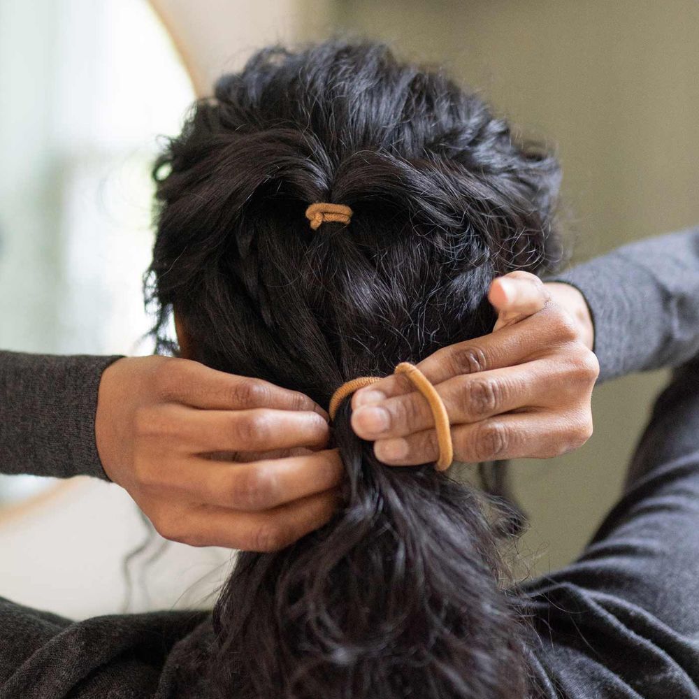 Kooshoo Round Mondo Plastic-Free Hair Ties 4 Pack