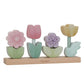 Little Dutch Wooden Stacking Puzzle - Fairy Garden Flower