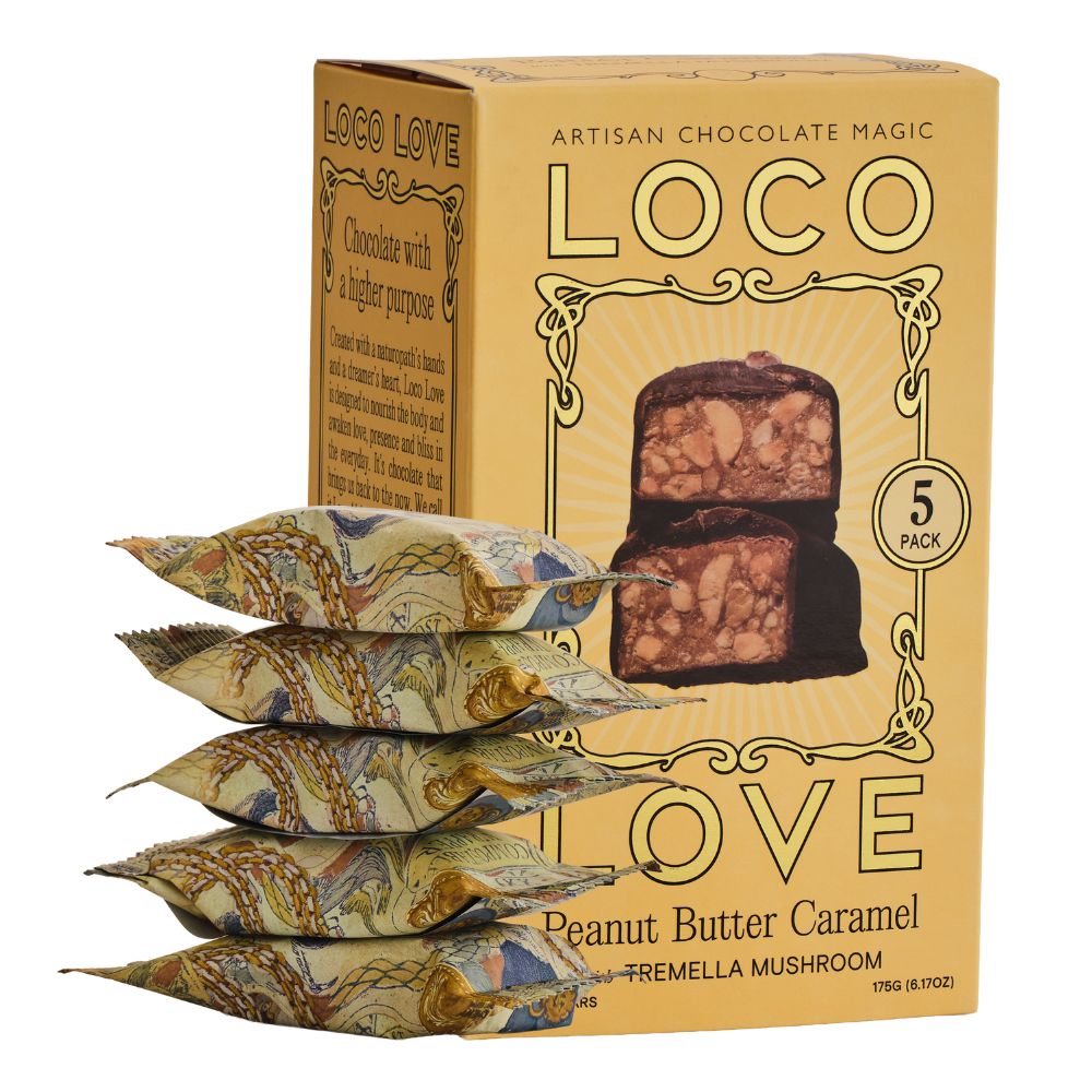 Loco Love 5 Pack 175g - Peanut Butter Caramel