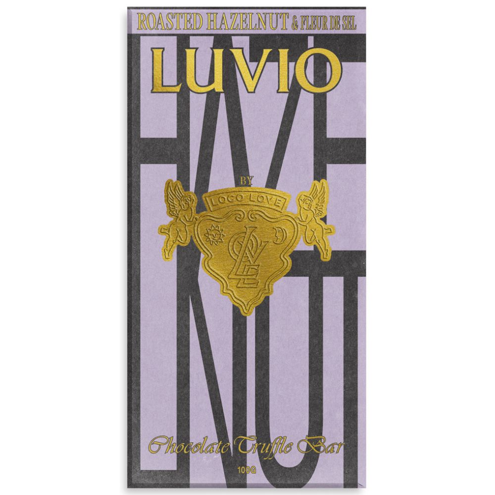 Loco Love Luvio 90g - Roasted Hazelnut & Fleur De Sel
