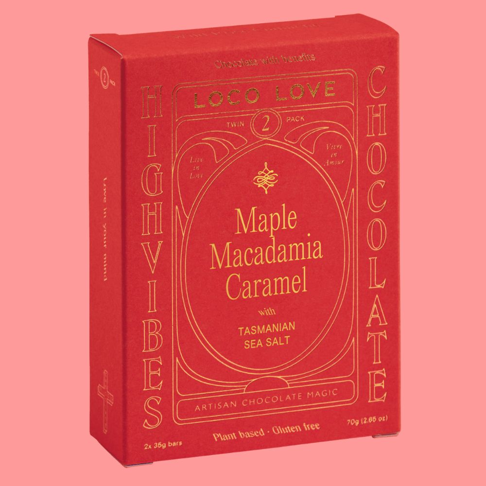 Loco Love Twin Pack 70g - Macadamia Maple