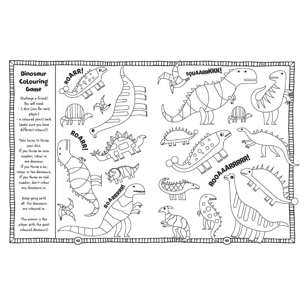 Lots of Things to Do and Colour - Dinosaurs, Things That Go and Fun Adventures