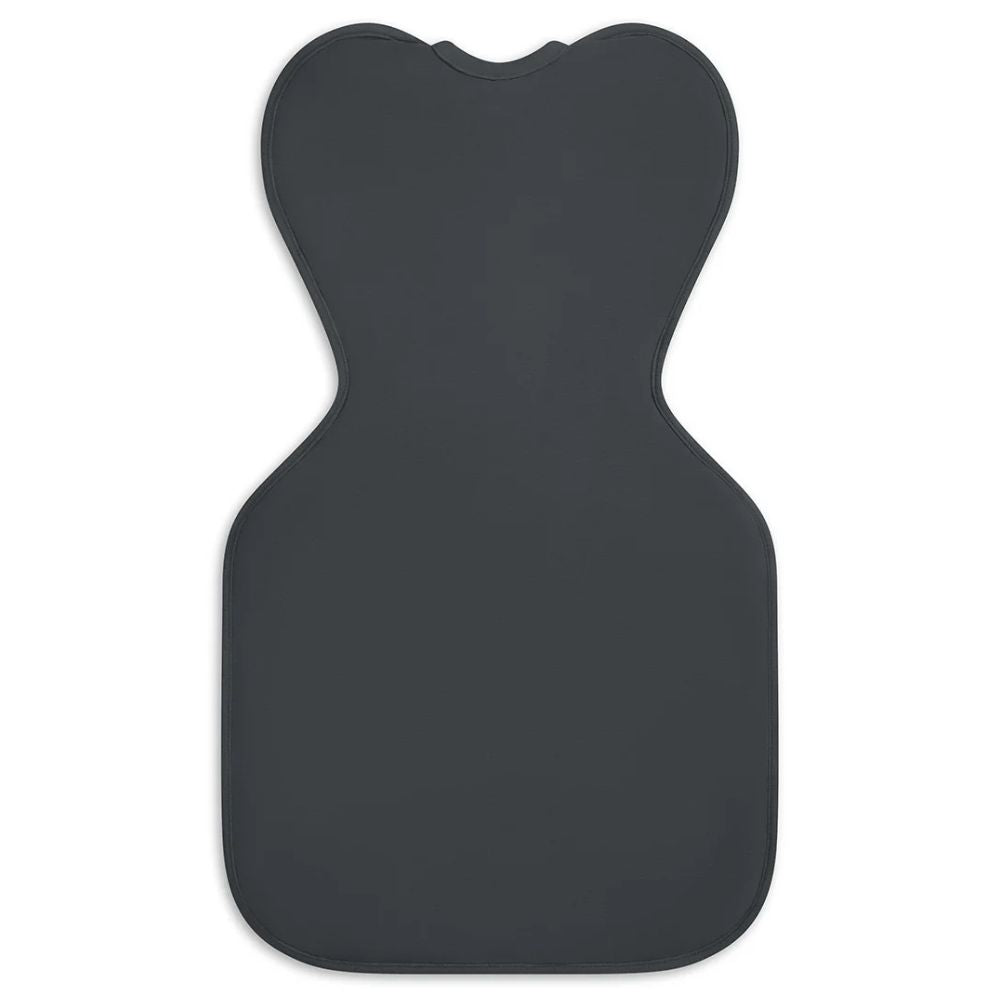 Love to Dream Swaddle Up 2.5 Tog Quilted Organic Cotton & Merino Sleeping Bag - Lamb's Best Friend (Charcoal)