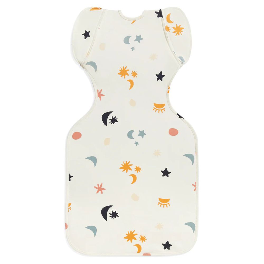 Love to Dream Swaddle Up Transition Bag 1.0 Tog Organic Stretch Cotton Sleeping Bag - Lunar