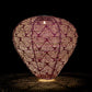 Lumina Outdoor LED Solar Lantern - Purple Balloon 30cm