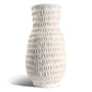 Matteurs Cotton Stone Vase - Stem (dash dash texture)
